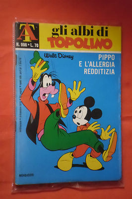 ALBI DELLA ROSA - POI albi di MICKEY MOUSE - N°996 - mondadori disney year 1973 - home