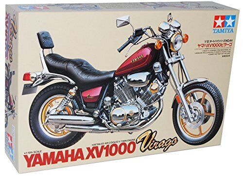 Tamiya 1/12 Motocicleta Serie No.44 Yamaha XV1000 Virago Plástico Modelo 14044 - Imagen 1 de 3