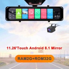 Android 2+32GB Car DVR Mirror Camera 4G WIFI GPS Bluetooth 1080P Video Recorder