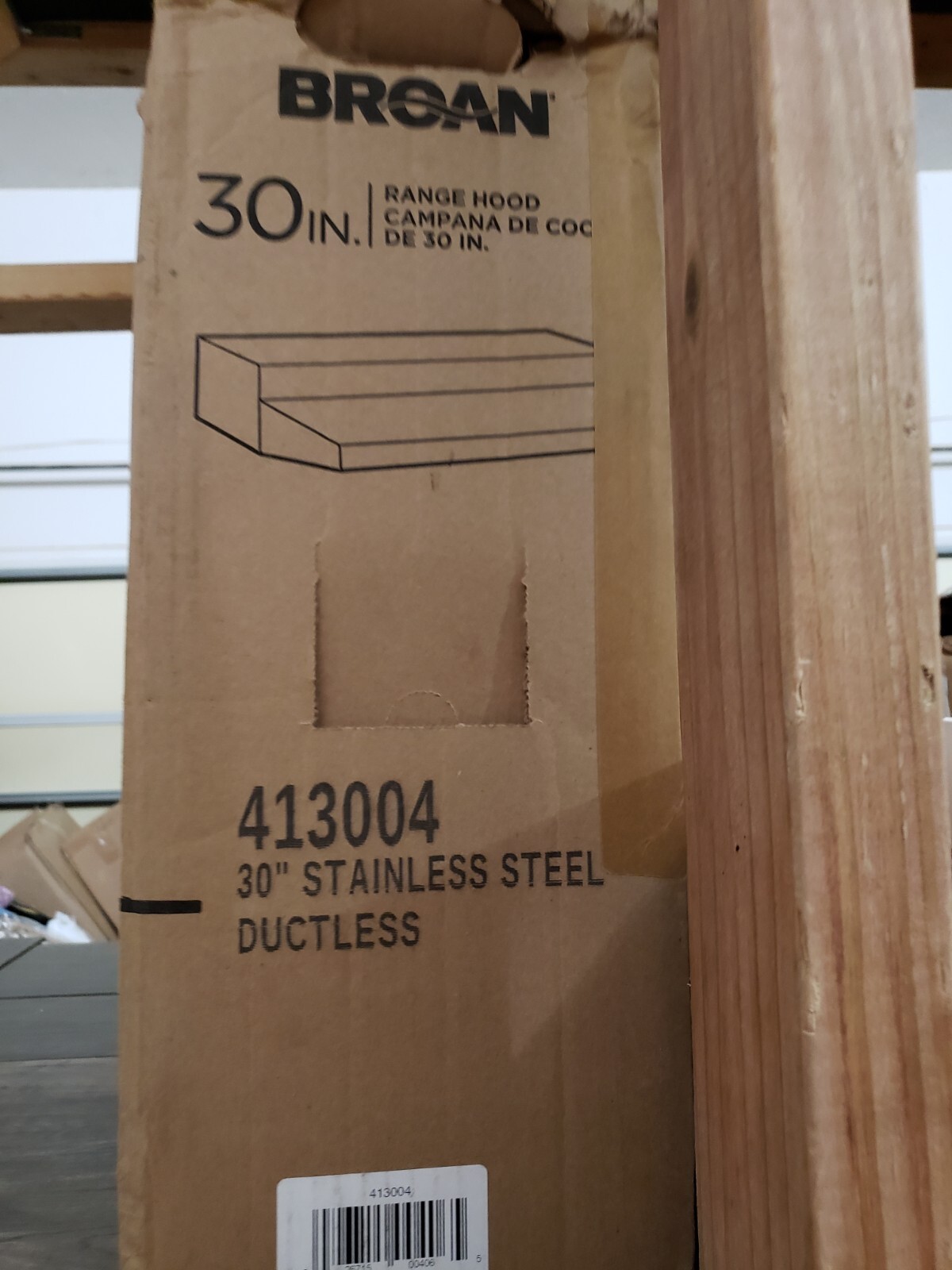 broan 413004 stainless steel range hood