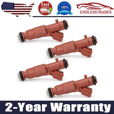 4xFuel Injector 353102E000 For 2011-2019 Elantra Veloster Forte Soul 1.8 2.0L US