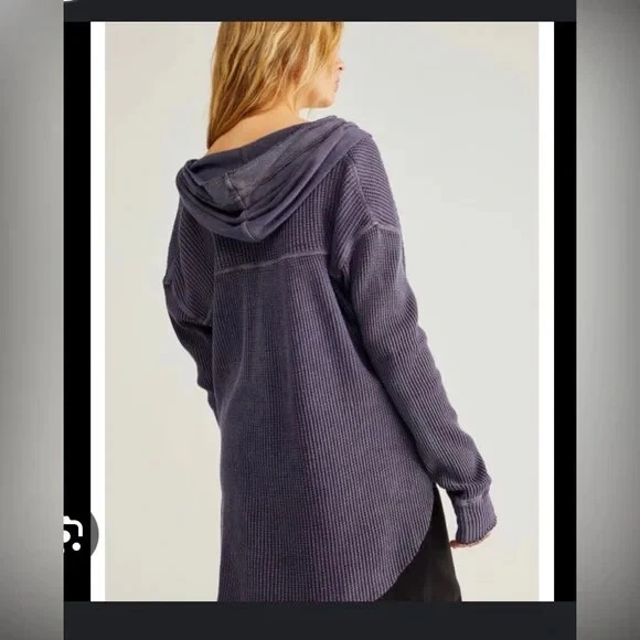 Low store cut hoodie