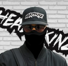 POLAR FLEECE FACE  NECK WARMER - TACTICAL BLACK Snow, Ski, Motorcycle, Camp 