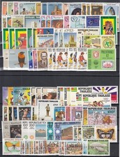 RT25694/ TOGO – AIRMAIL – 1980 / 1984 MINT MNH SELECTION – CV 225 $