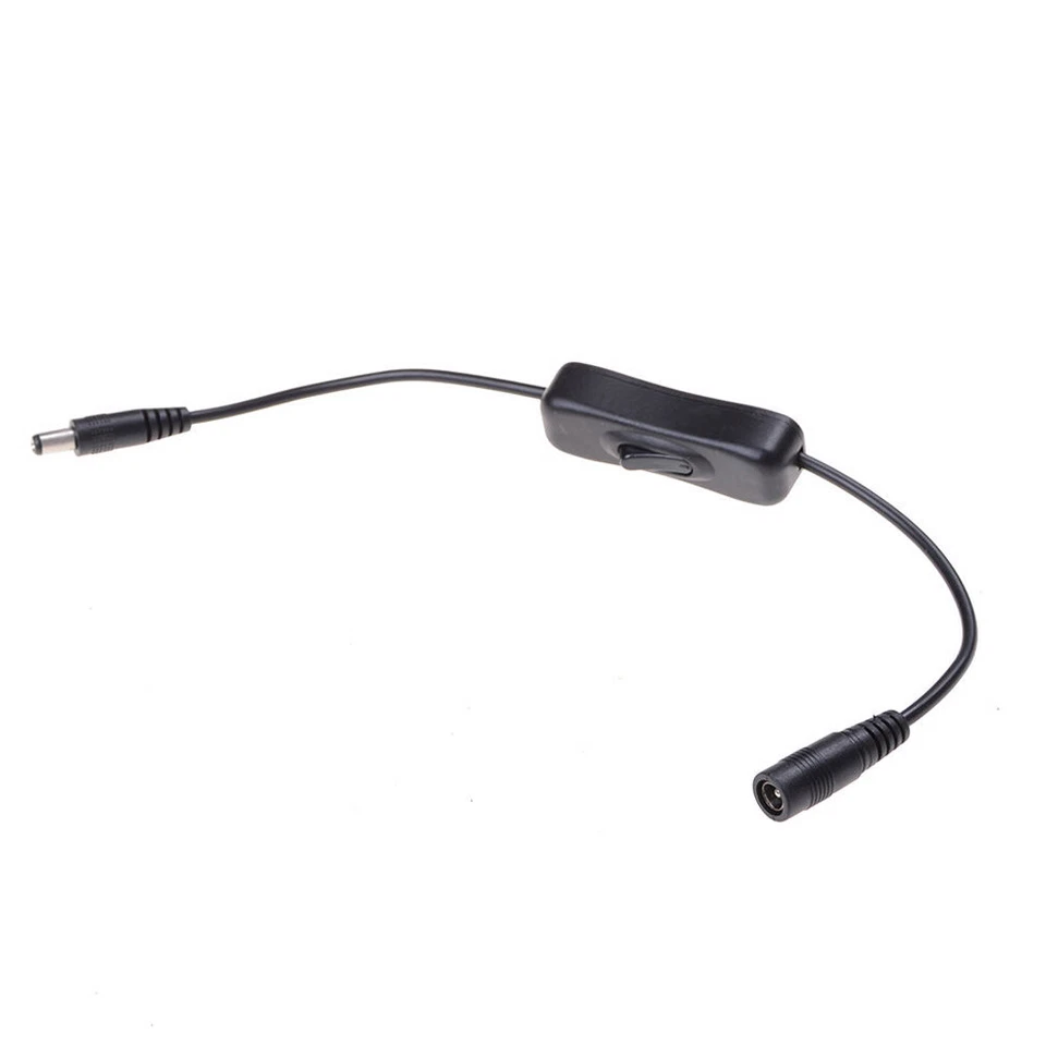 LED Light Strip In-line On Off Switch With Female Male 2.1mm 5.5mm Connector 12V - Image 3 of 4