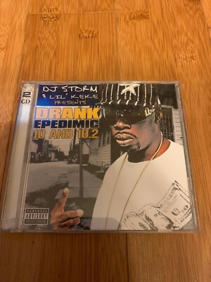 Lil Keke And DJ Storm - Drank Epedimic 10 And 10.2 Houston TX Rap 2CD OOP
