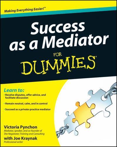 Thumbnail - Victoria Pynchon Success As A Mediator For Dummies (taschenbuch)