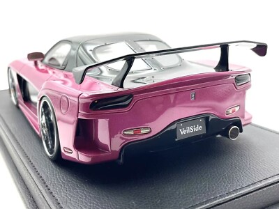 veilside RX-7　FD3S ミニカー　1/18 onemodel 1/18 Veilside(ヴェイルサイド)オレンジ RX-7 FD3S