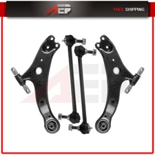 4 Pieces Fit For 2002-2003 Lexus ES300 Front Lower Control Arm Sway Bar End Link