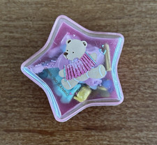 Vtg 1990 Sanrio Winki Bear Music Star Compact...