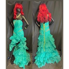 One of a Kind - Handmade - Little Mermaid Ariel COSTUME -Woman's LG