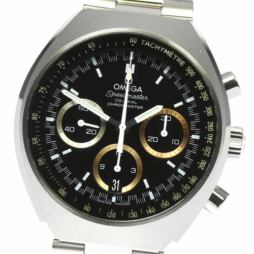 Omega Speedmaster Mark II 522.10.43.50.01.001 Automatic 43mm Box Papers Black