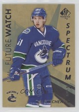 2016-17 SP Authentic Spectrum Future Watch - Level 1 Gold 7/50 Troy Stecher 0c3