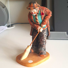 Emmett Kelly Original Circus Collection Clown Figurine Ltd Ed Signed 1986