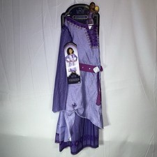 NWT Disney WISH 4-6 Dress up Asha Adventure Outfit Attached Belt Costume