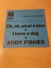 7 ANDY FISHER * Oh, Oh, What A Kiss (RARE BLU...