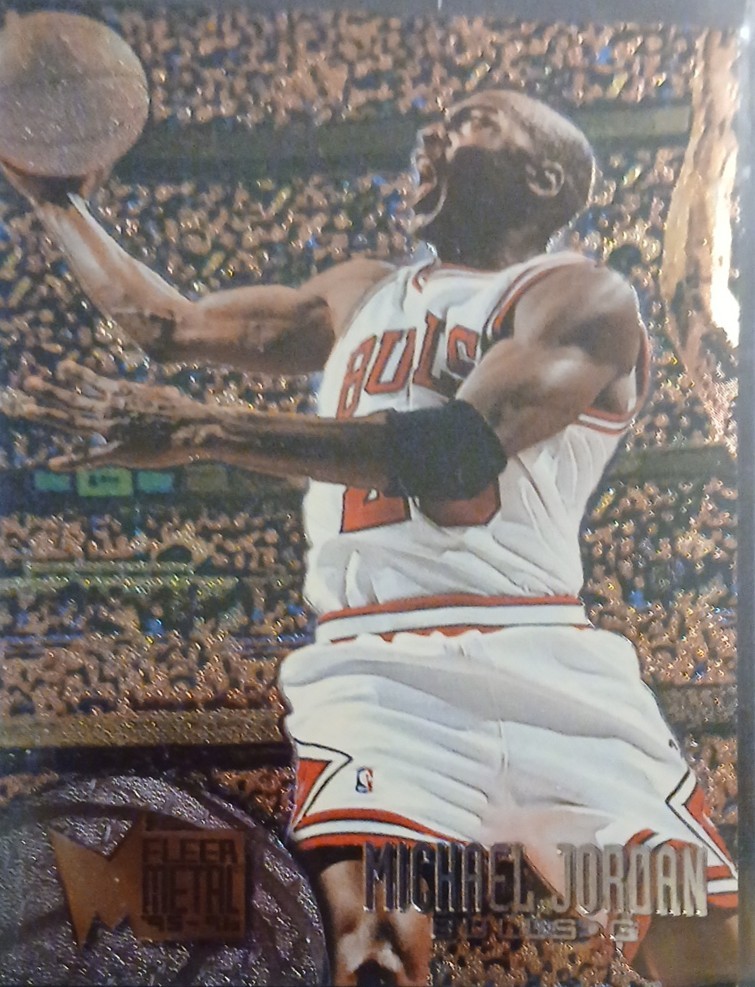 1995 Metal #13 Michael Jordan