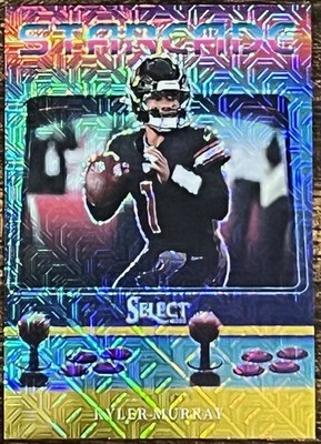 Kyler Murray 6/10 Gold Starcade #18 2025 Panini Select Case Hit Cardinals