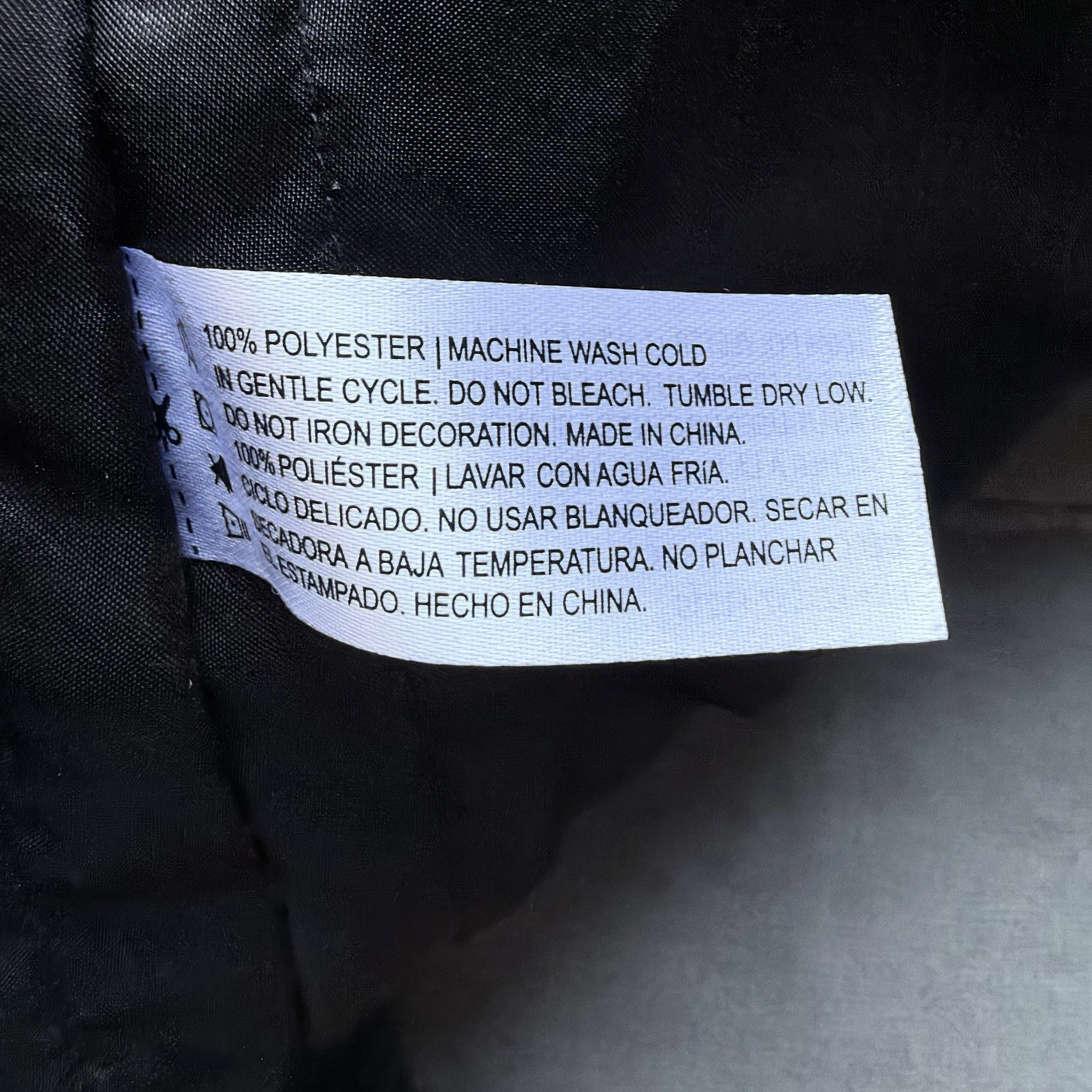CRSSD Golden Goods House x Techno Men's 2XL Black Zip Bomber Jacket Lined - product detail image 9