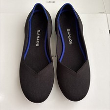 Rothy's The Point Black Black Ballet Flats Shoes Women  s US 8 EU 38.5