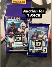 2025 PANINI DONRUSS OPTIC FOOTBALL Blaster Pack - 1 Sealed Pack! - Downtown?