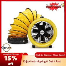 8/10 Inch Explosion Proof Portable Utility Blower Extractor 3300 RPM