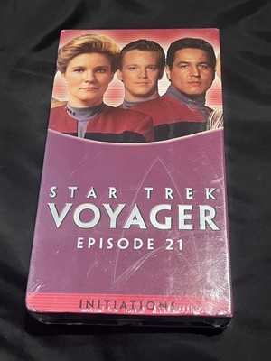 Star Trek Voyager VHS Tape Episode 21 Initiations New Sealed
