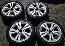 X 4 Mercedes A Class 17 Inch Alloy Wheels and Tyres With TPMS sensors