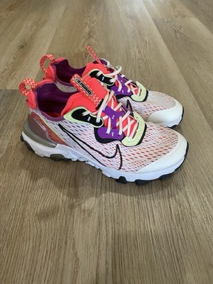 Nike D/MS/X React Vision Running Shoes #CD6888-102 Multi-Color Women s Sz 6.5