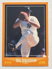 1988 Score #585 Bill Gullickson New York Yankees