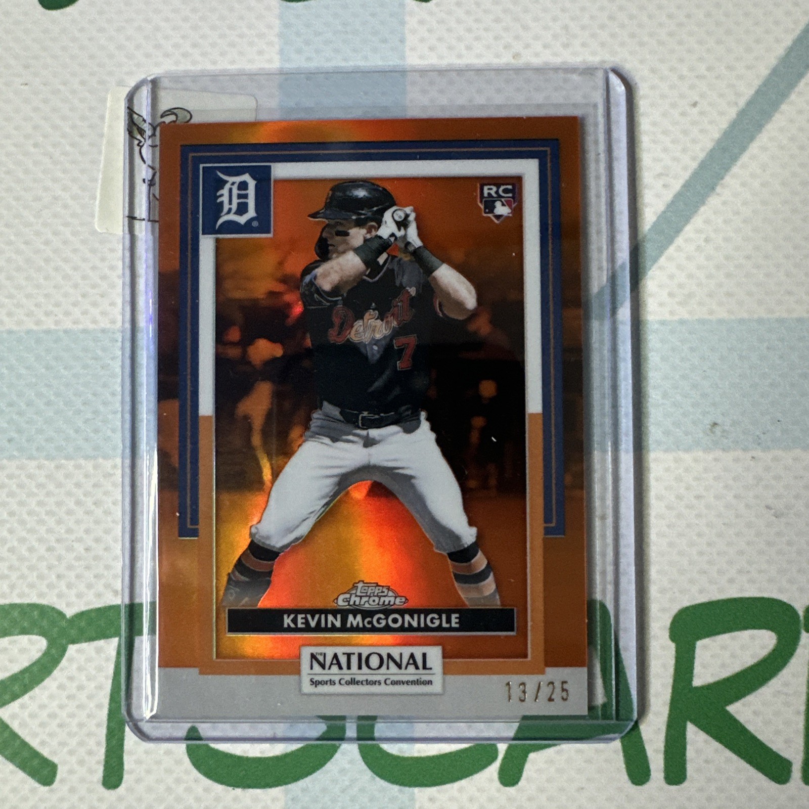 2026 Topps Chrome NSCC Kevin Mcgonigle Orange Refractor 13/25