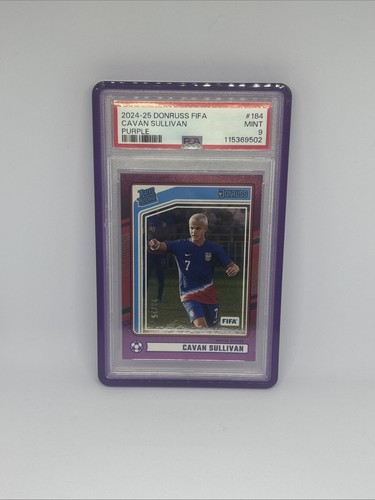 Cavan Sullivan [Purple] #184 2024 Panini Donruss card