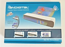 Pandigital Personal Photo Scanner/Converter PANSCN06 In Box Tested Working