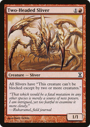 Two-Headed Sliver #183 Time Spiral