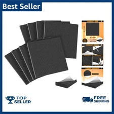 MYFAMIREA 8 PCS Adhesive Foam Padding Sheets Closed Cell Self Adhesive Sticky Fo