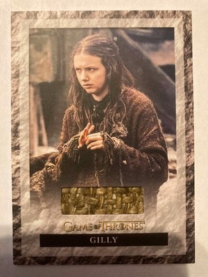 2025 Rittenhouse Game of Thrones The Great Houses Season 3 Relics Gilly / Vere
