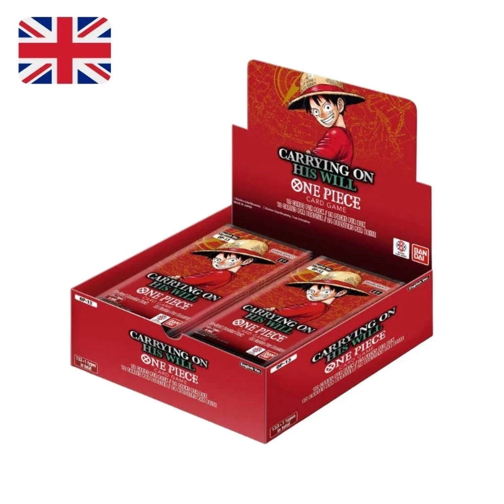 One Piece Card Game - OP-13 CARRYING ON HIS WILL Booster Box 24 Packs ENG (NEW)