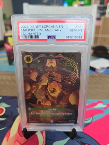 Malicious, Mean, and Scary graded PSA 10 for sale on eBay