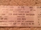 Vintage Kid Rock Two Concert Tickets Jim Beam/Harley Davidson — photo 3