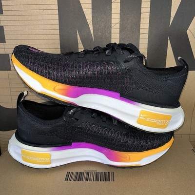 NEW Nike Womens ZoomX Invincible 3 Black Violet Orange NBY DR2660