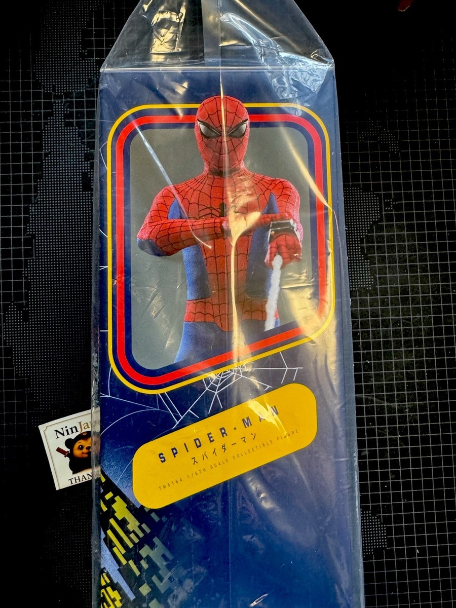 【週末セール】HOT TOYS スパイダーマン（東映版）・おまけ付き Hot Toys 25th Spider-Man Japanese TV Series Toei Version 1/6 Scale