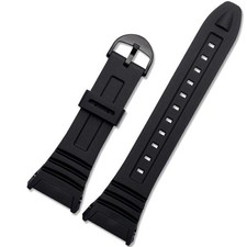 Silicone Watchband Fit For Casio 3239 W-96H-1A 2A 9A Strap Dedicated Electronic
