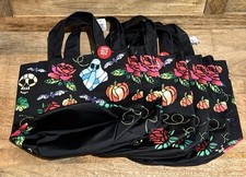 Bath Body Works Halloween Trick or Treat Tote Bag Glow Reflective  LOT of 6