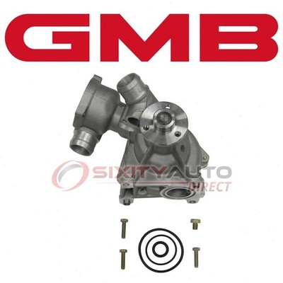 GMB Water Pump for 1987-1989 Mercedes-Benz 260E 2.6L L6 - Coolant Antifreeze ze