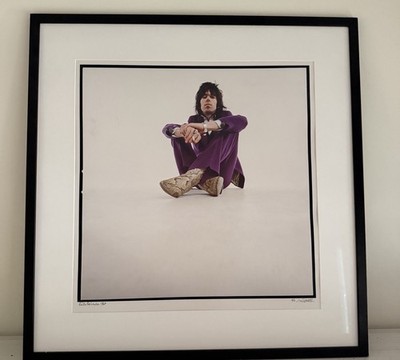 Iconic Keith Richards Photograph, Signed By Ethan Russell. Numbered 2/50.