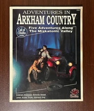 Chaosium Call of Cthulhu 1-5.5 Ed Adventures in Arkham Country