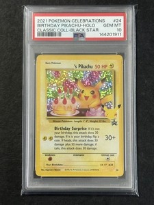 Birthday Pikachu Psa 10 | eBay