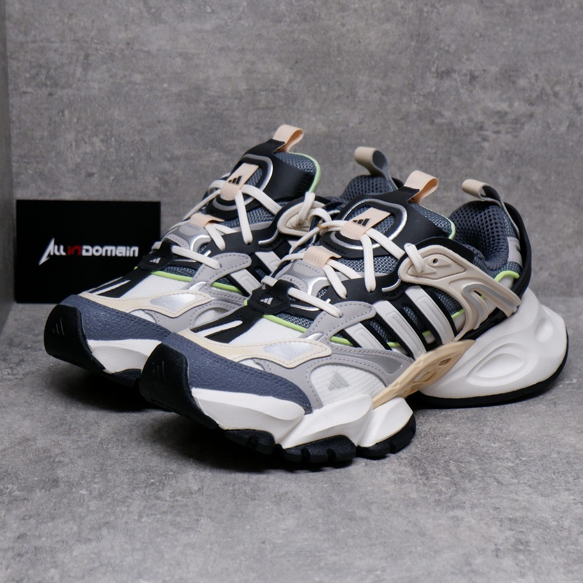 Level SS/New - Adidas Xlg Runner Deluxe 'Dark Grey' IH7796 Unisex