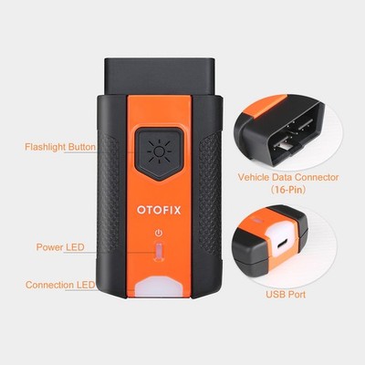 OTOFIX V1 Bluetooth Connector Vehicle Connection Interface For D1/D1 Lite/D1 PRO