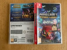 CASE ONLY Minecraft Story Mode The Complete Adventure Nintendo Switch